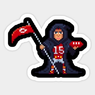 grim reaper 8 bit Sticker